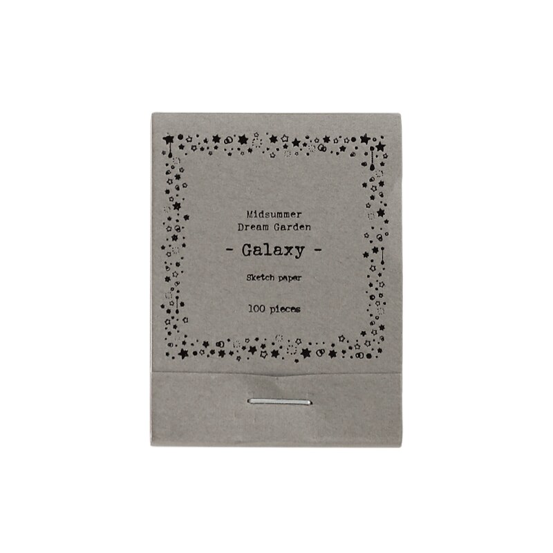 100 Stks/doos, Basic Eenvoudige Datum Memo Pad, Tijd Planning Bericht Memo Pad, Kantoor Accessoires Student Briefpapier