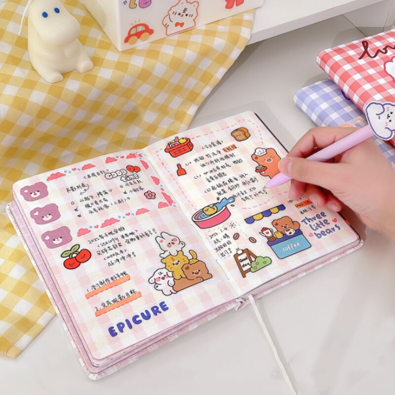 2 Stuks Leuke A5 Dagelijks Wekelijks Planner Agenda Notebook Wekelijkse Doelen Gewoonte Schema 'S Briefpapier Kantoor Schoolbenodigdheden