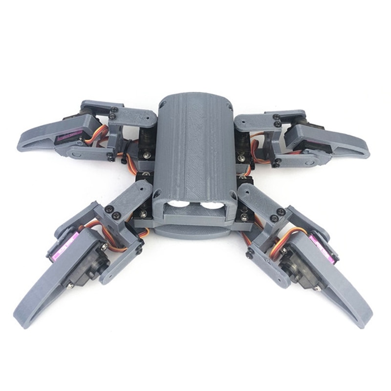 Robot araña de cuatro patas Mg90S Kit fabricante de educación WIFI puede Control de teléfono