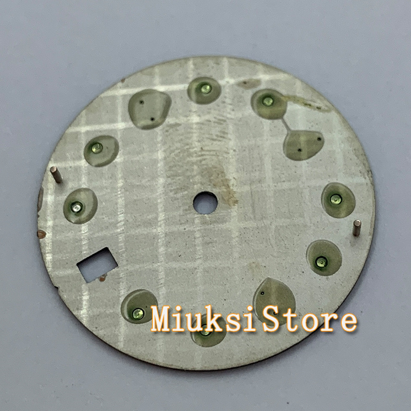 29Mm NH35 Wijzerplaat Steriele Zwart Groen Blauw Roze Horloge Wijzerplaat Met Datum Venster Voor NH35 NH35A Automatische Beweging accessoire Onderdelen