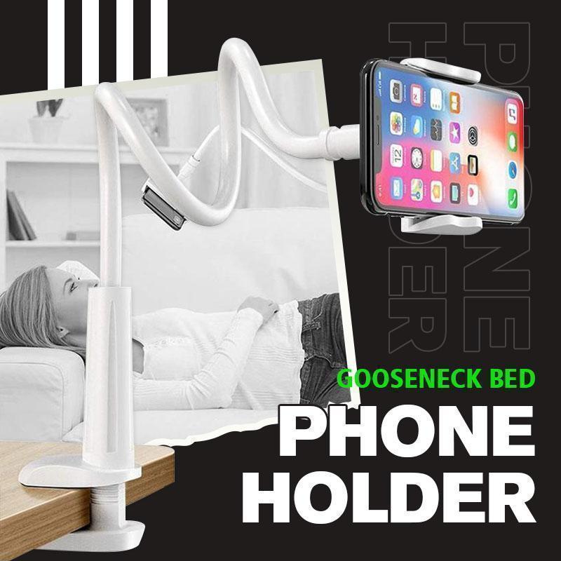 Gooseneck Bed Phone Holder Lazy Flexible Mount Holder Mobile Phone Camera Selfie Stand Monopod Support Photo Remote Control