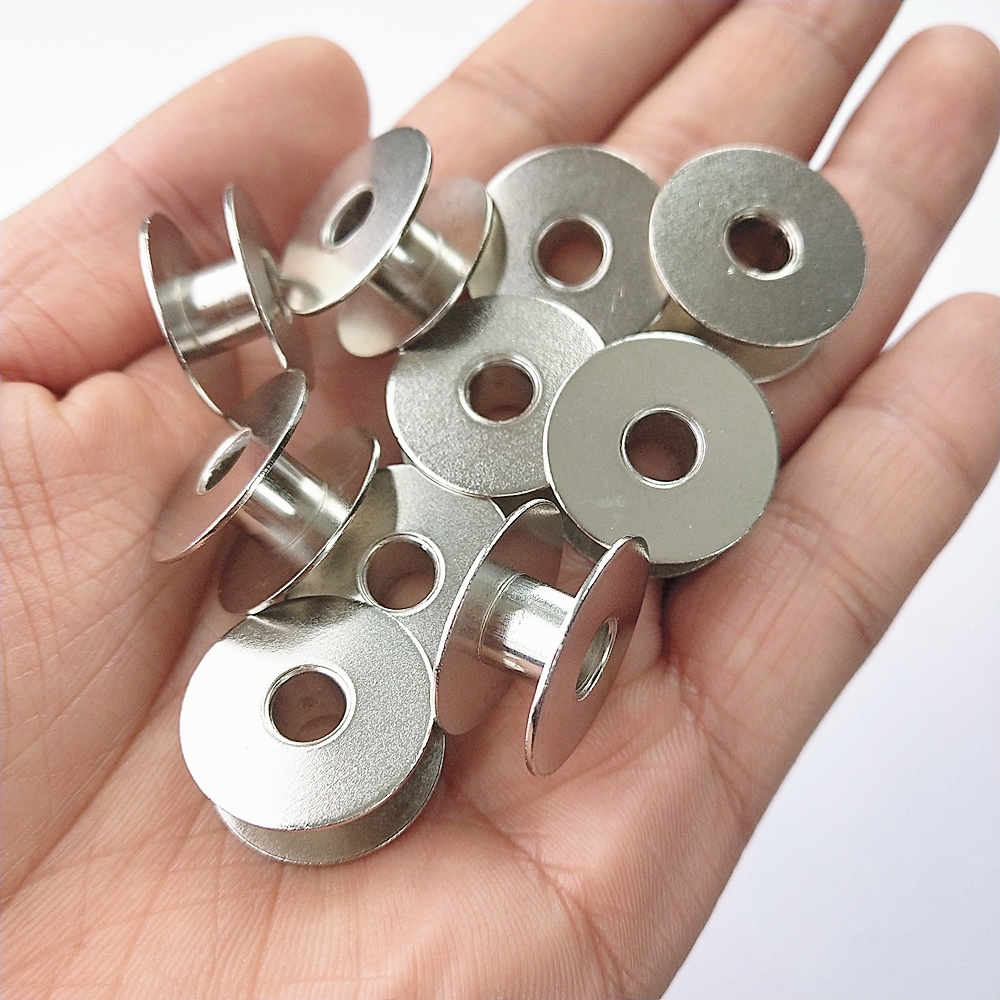 10 st industriell symaskin bobiner spole för juki singer consew brother jack siruba kansai typisk zojie yamato