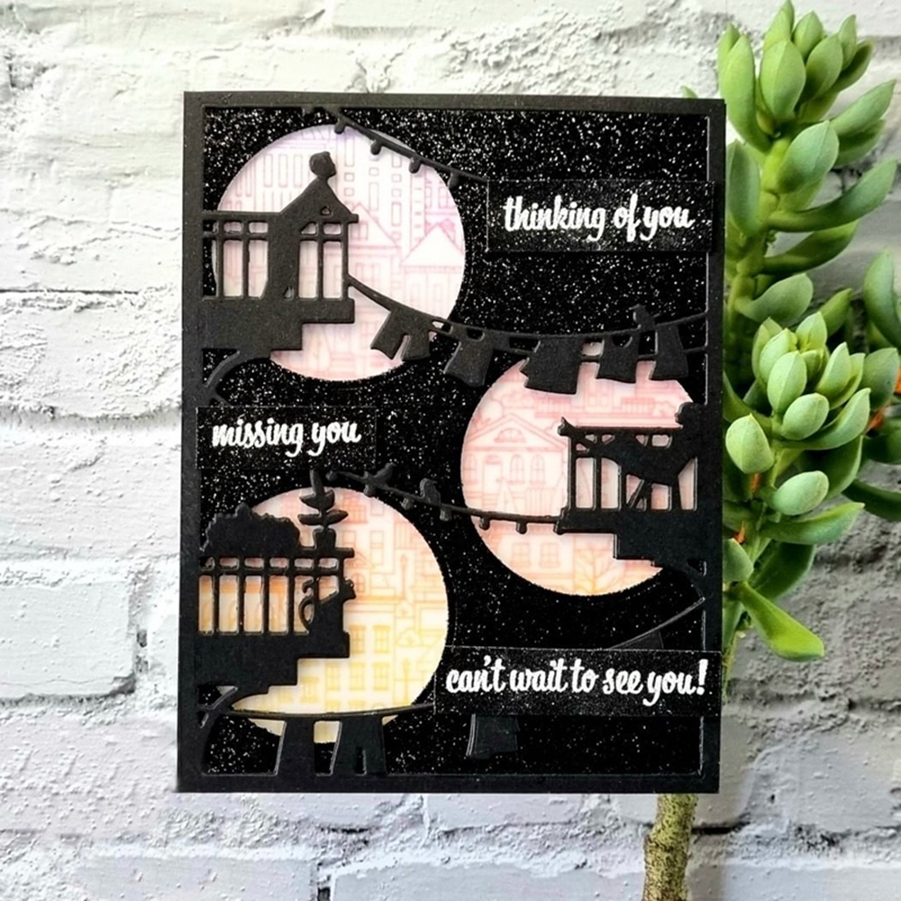 Een Warme Welkomststempel En Cutting Dies Wegwijzer Duidelijke Stempels Voor Diy Scrapbooking Decoratie Papier Ambachtelijke Albumkaarten Maken
