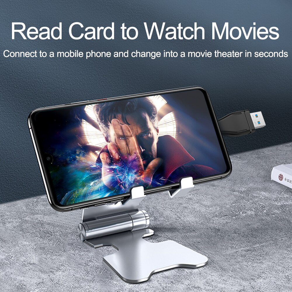 Rocketek typ c usb 3.0 aluminium Otg telefon multi speicher kartenleser adapter kartenleser für micro sd/tf MICROSD computer laptop