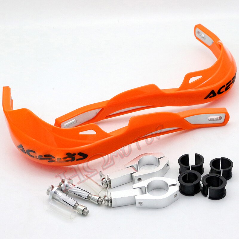 22MM 28MM Motorcycle Hand Guards Handle Protector Handguard Handlebar Protection For KTM HONDA YAMAHA YZ SUZUKI Pit Dirt Bike: Orange