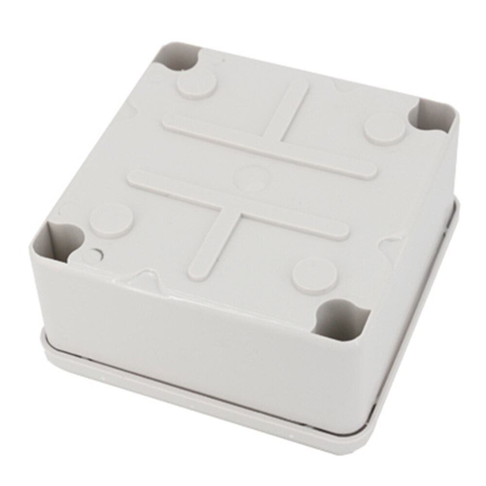 Waterproof Junction Box ABS Plastic IP65 DIY Outdoor Electrical Connection Box Cable Branch Box Normal 100x100x50