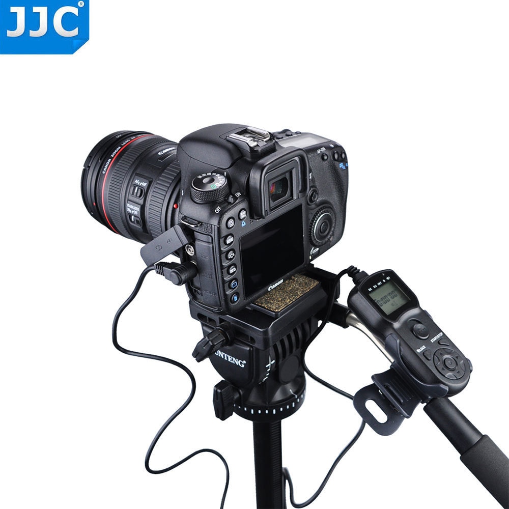 Jjc Camera Multifunctionele Bedrade Timer Afstandsbediening Ontspanknop Cable Koord Voor Panasonic DC-G9/FZ1000/FZ200/FZ150/FZ100/GH6