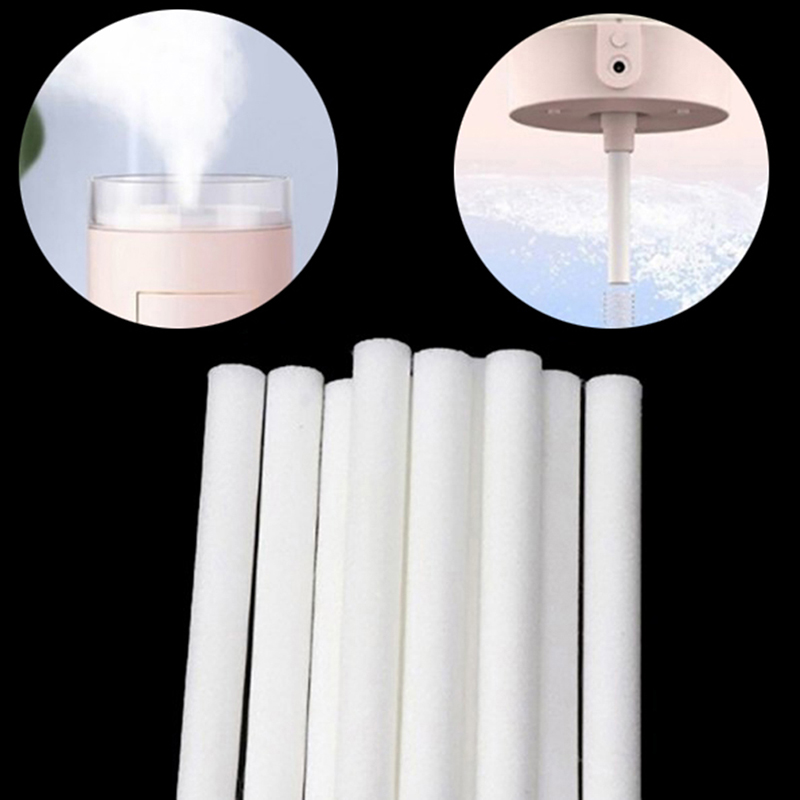 10 teile/satz Luftbe feuchter Filter Wattes täbchen Kern USB Luft Ultraschall Luftbe feuchter Aroma Diffusor Ersatz Baumwolle Schwamm Stick