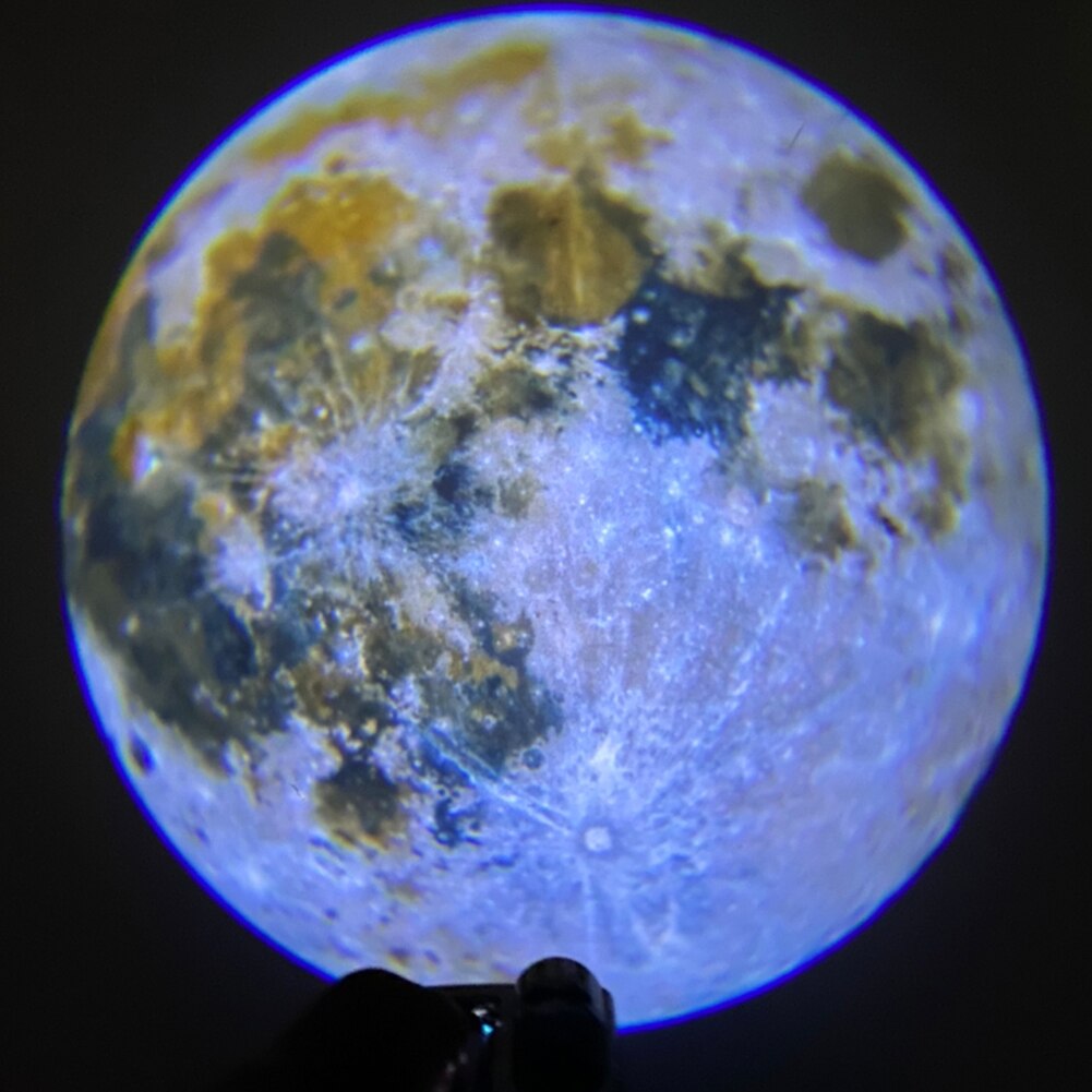 Ins Moon Projection Lamp Background Projector Night Light Photo Prop Wall Lights Birthday Party Decoration Bedroom Decor: Earth