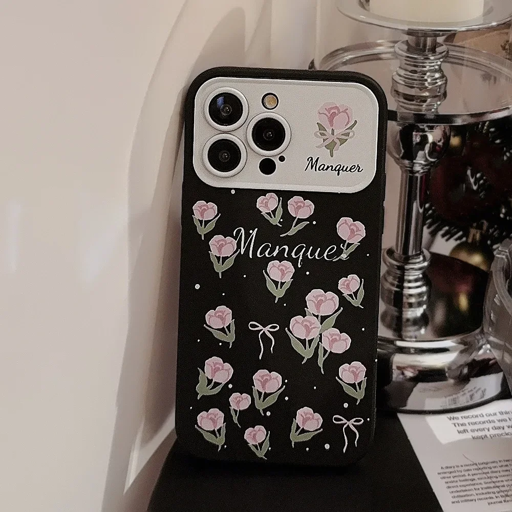 Funda de teléfono de estilo Simple a prueba de golpes para iPhone 16, 15, 14, 12, 13, 11 Pro Max Plus, X, XR