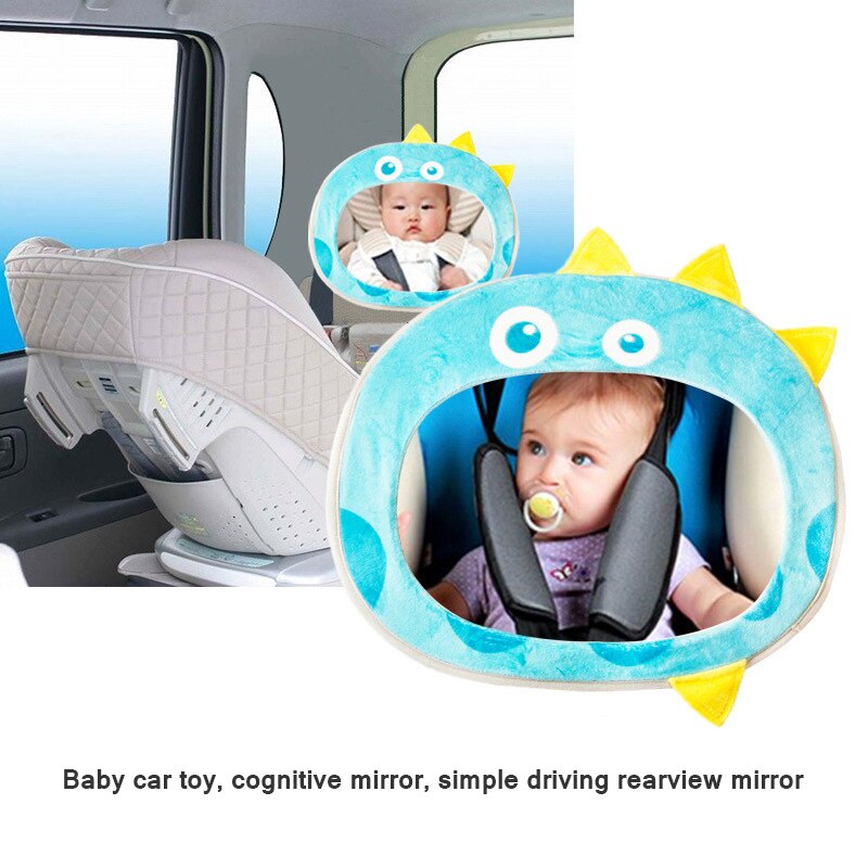 Leuke Baby Rear Facing Spiegels Verstelbare Veiligheid Auto Baby Spiegel Achterbank Hoofdsteun Achteruitkijkspiegel Auto Veiligheid Kids Monitor