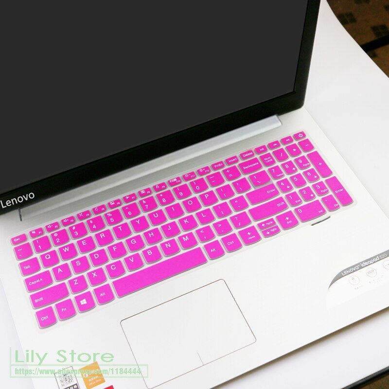 Laptop Notebook Keyboard Cover Skin For Lenovo Yoga 9i C740 C940 15、ThinkBook 15、IdeaPad 320 330 Ideaapad 3 330s 15.6/17.3: rose