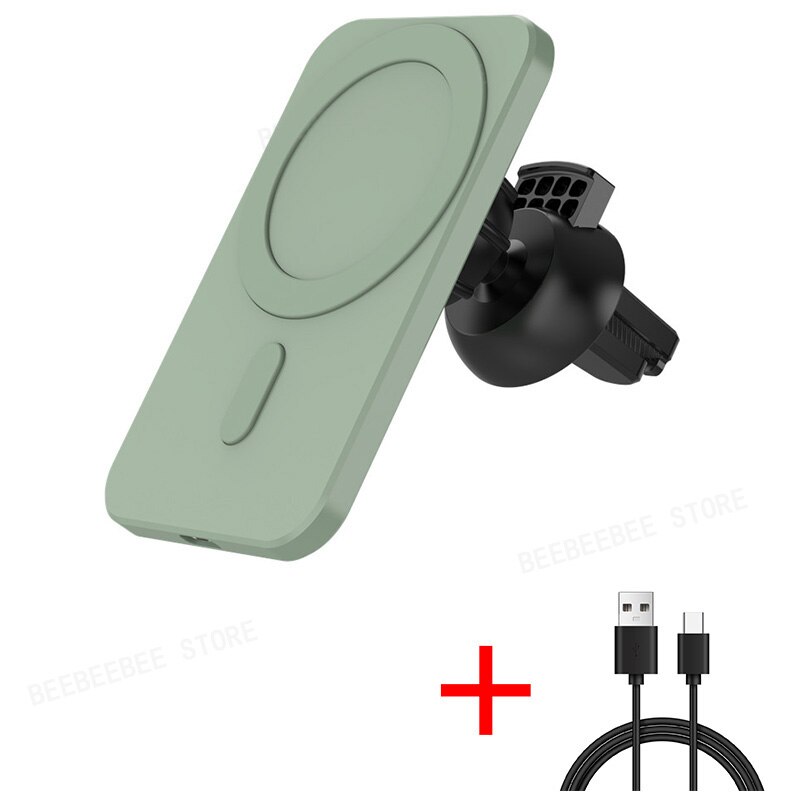 15W Ladegerät auf Auto Telefon Halter Drahtlose Ladegerät für iPhone 12 Pro Max Magnetische Schnelle Drahtlose Lade für iPhone 12: 006