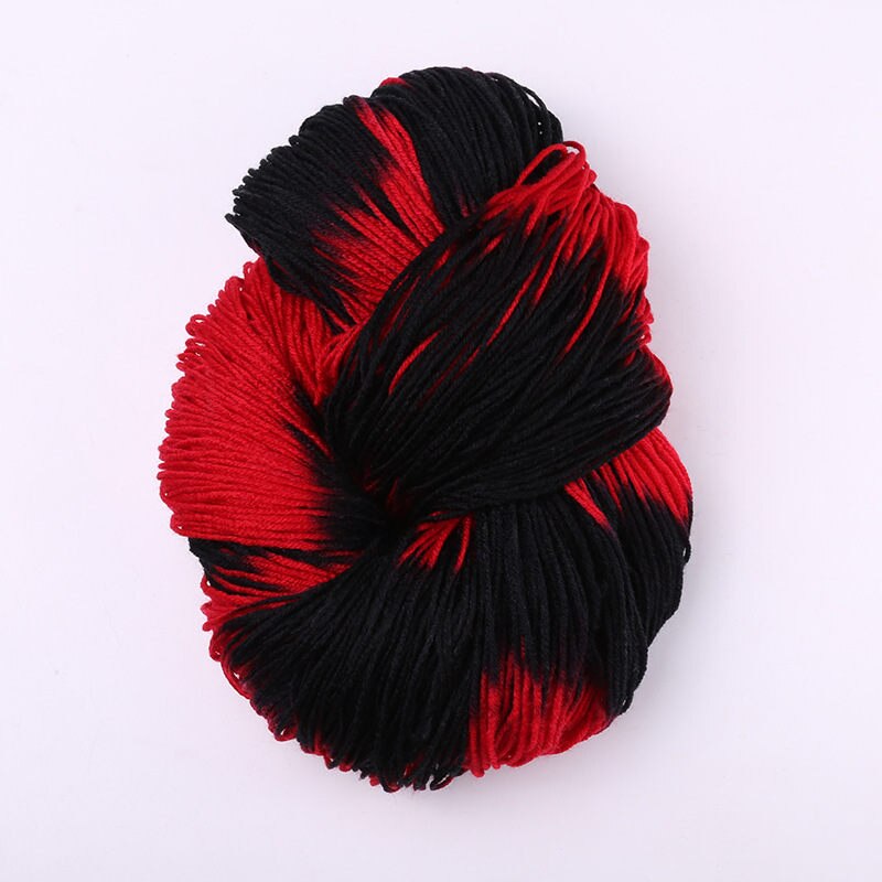 Mix-Colored Knitting Crocheting Thread Hand Knitting Super Soft Acrylic Anti-Pilling Fibre Dyed Yarn For Hand Knitting Sweater: 14