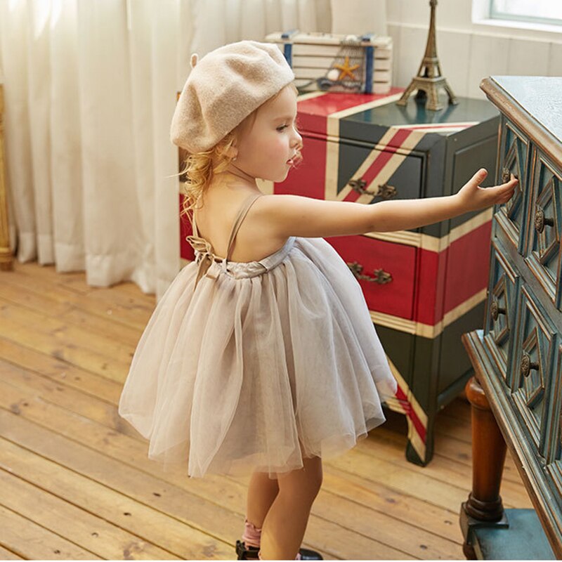 Abito da principessa in Tulle per bambina estiva per bambini Cute Baby Toddler Kids Tutu spagnolo Dress Girl Birthday Wedding Party Dresses 1-5T