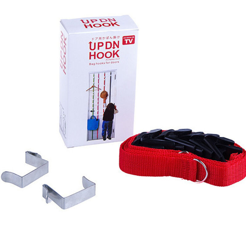 Perchero para gorras de béisbol, organizador de almacenamiento portátil para puerta, armario, ganchos para puerta