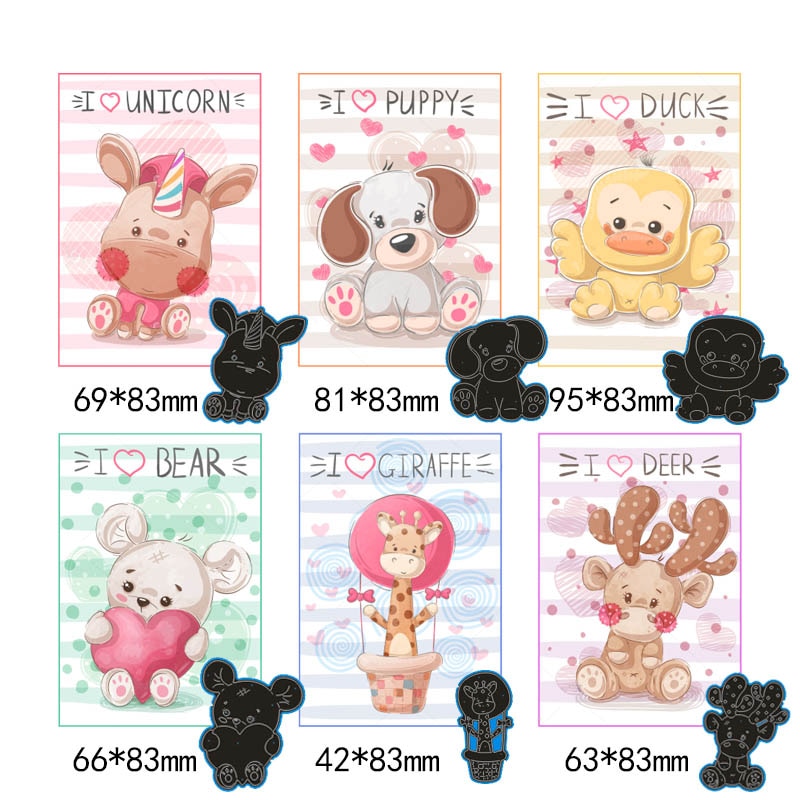 Leuke Hond Kennel Hond Huis Bone Metalen Snijden Dies Set DIY Scrapbooking Embossing Stencils Kaart-maken, Album, Die-cuts DIY Papier Groet Gift Cards