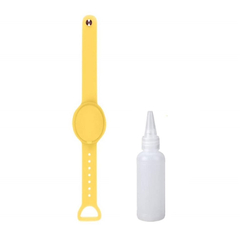 Adjustable Hand Sanitizer Wristband Hand Sanitizer Dispenser Bracelet Pumps Wristband Hand Dispenser With Refillable Bottle: A2