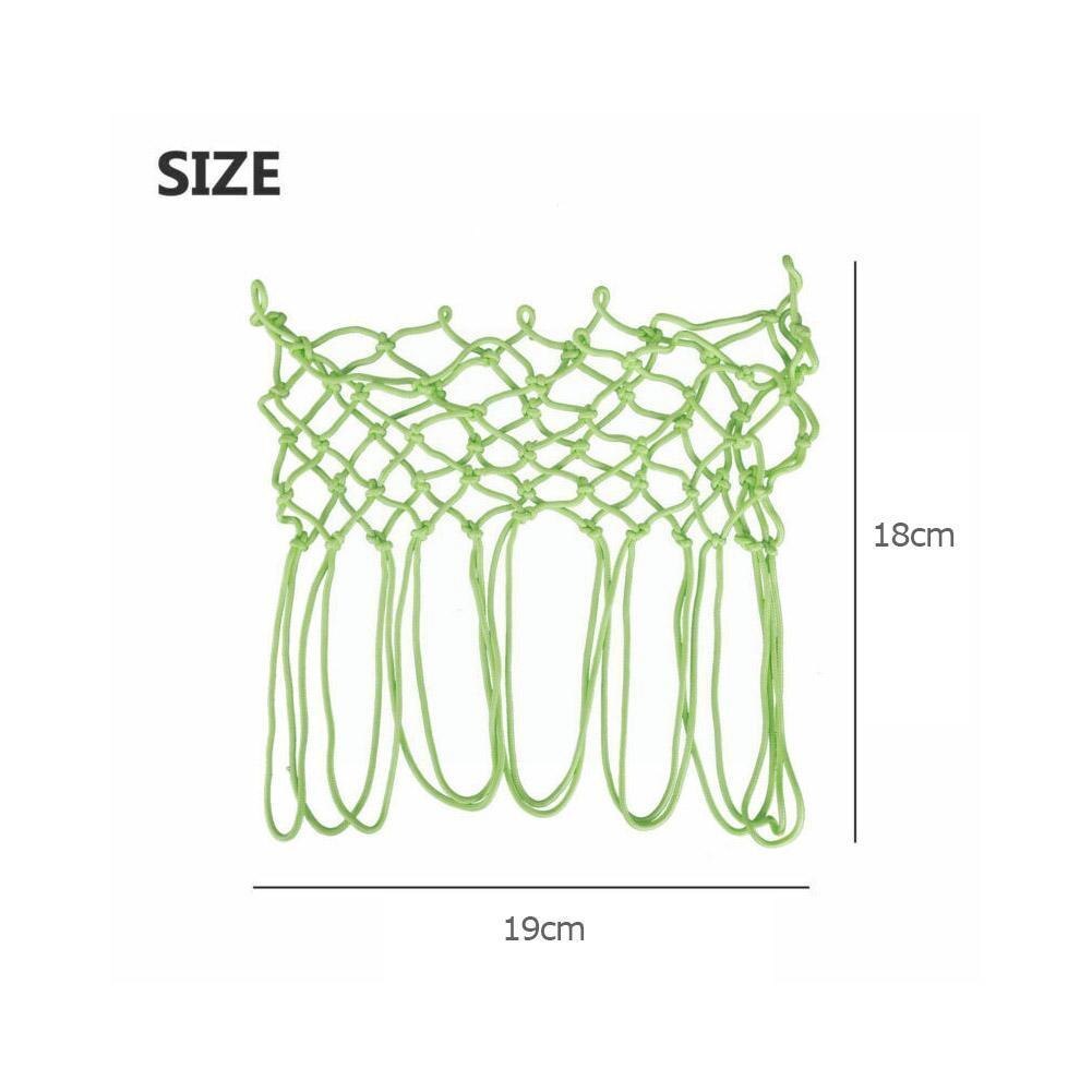 Luminous 18*19cm nylon thread basketball mesh net basketball supplies net outdoor sport net standard basketball  f2 e 7