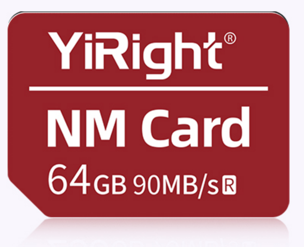 Tarjeta Micro SD de memoria Nano Original, 64GB, 128GB, 256GB, 90Mb/s, NM Ncard para teléfono móvil HUAWEI Y9a Mate 60 50 P60 P40 Pro Lite: Blanco