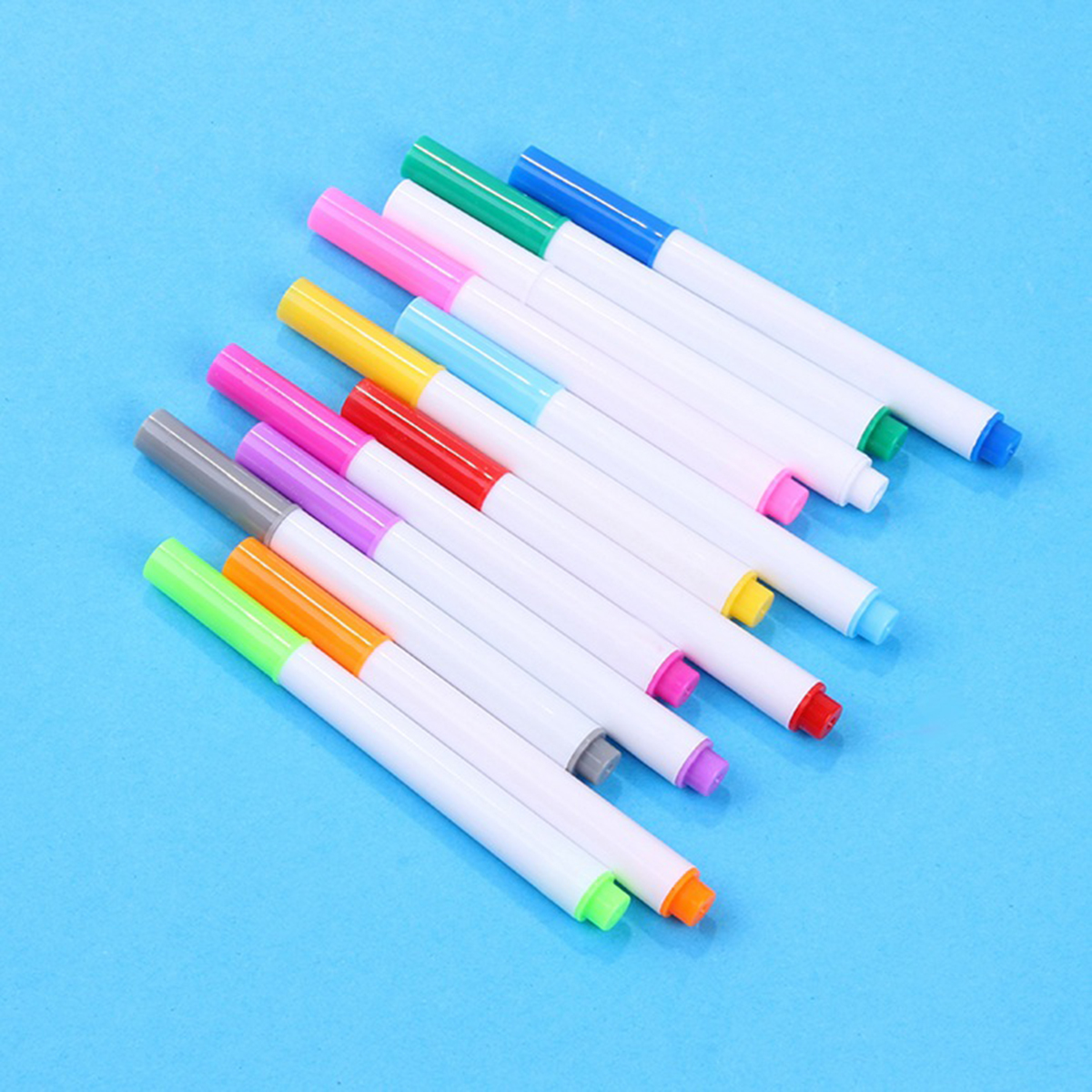 3-25 stks/set Wit/Kleuren Vloeibaar Krijt Uitwisbare Pen Marker Voor Glazen Ramen Elektronische Schoolbord Krijtbord Whiteboard marker