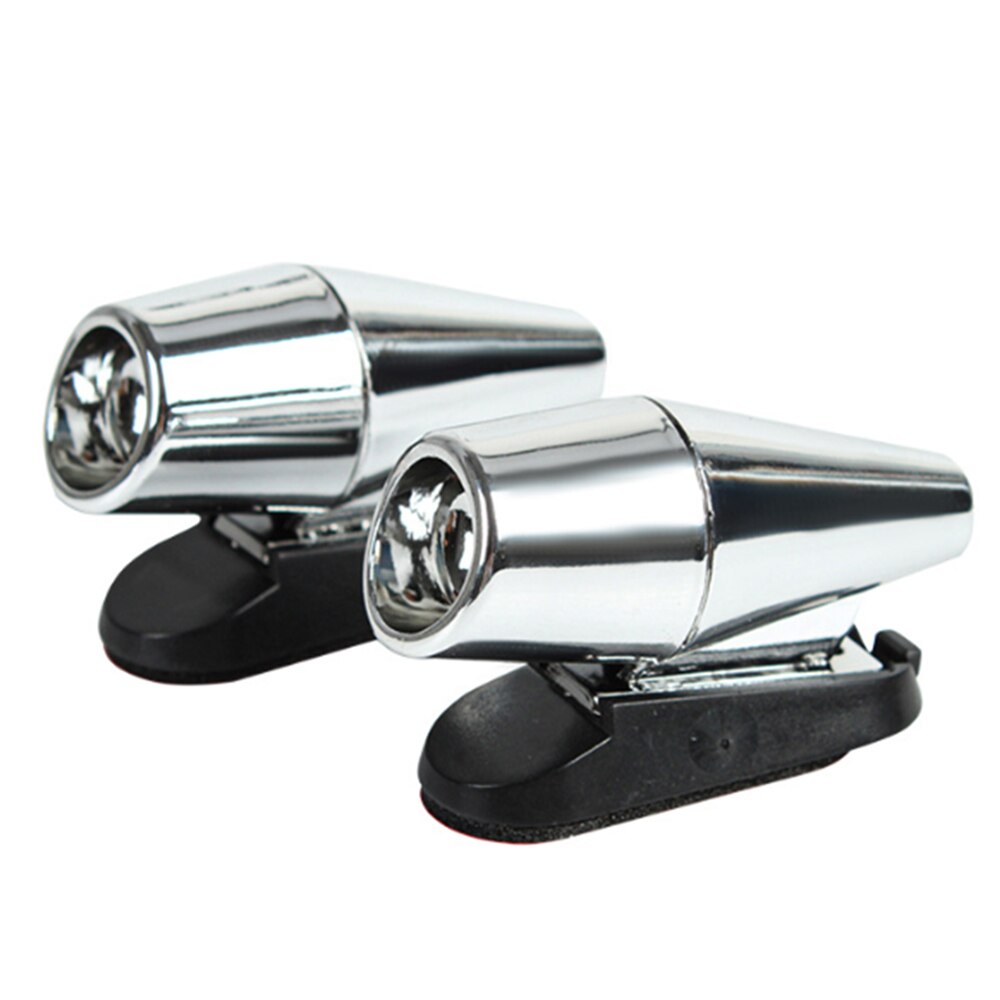 2 stuks auto bos wild rijden dier fluitje auto wind aangedreven tweeters dier herten waarschuwing alarmen veiligheidsgereedschap: Donkergrijs