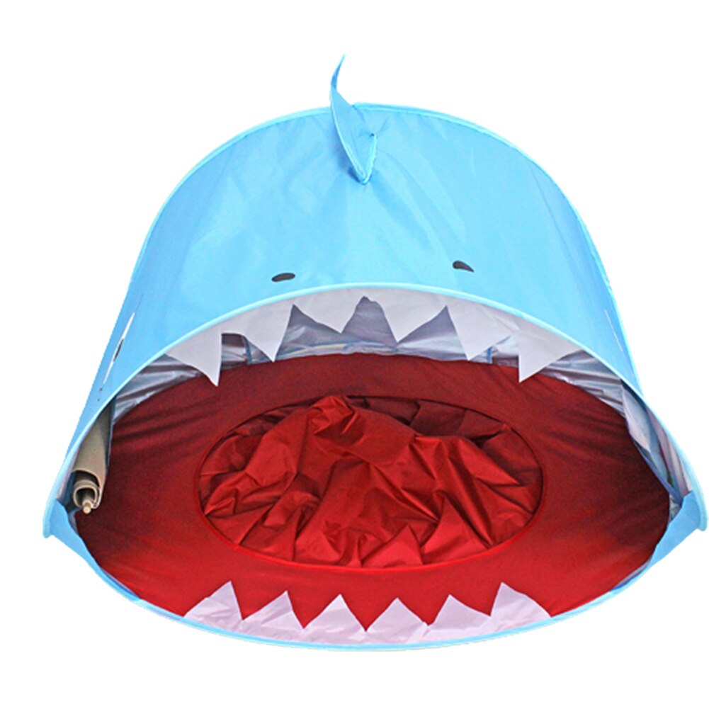 Baby Strand Zelt Pool Shark Tragbare Sun Shelter Wasserdicht Zelt Markise UV-schutz Sunshelter Outdoor Camping Für Kleinkind Kinder: Sky Blue