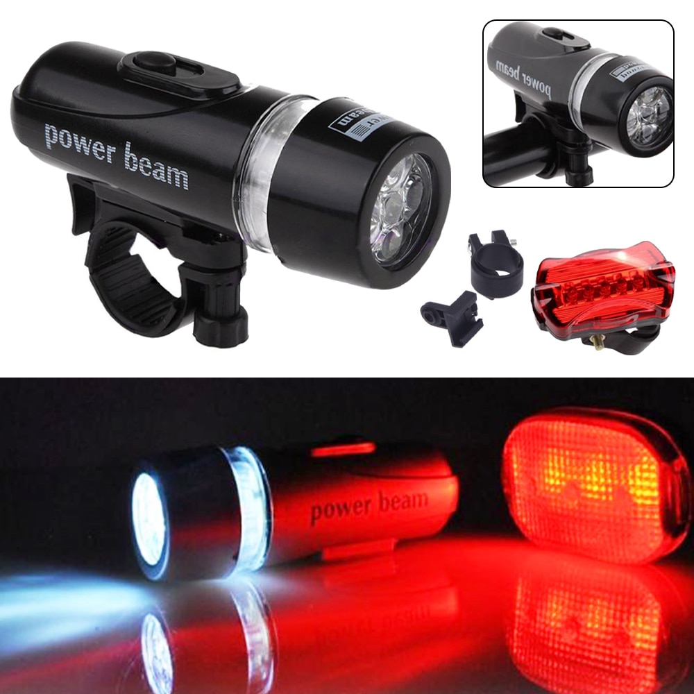 Dunlop Fietslamp Set Oplaadbaar - Fietsverlichting
