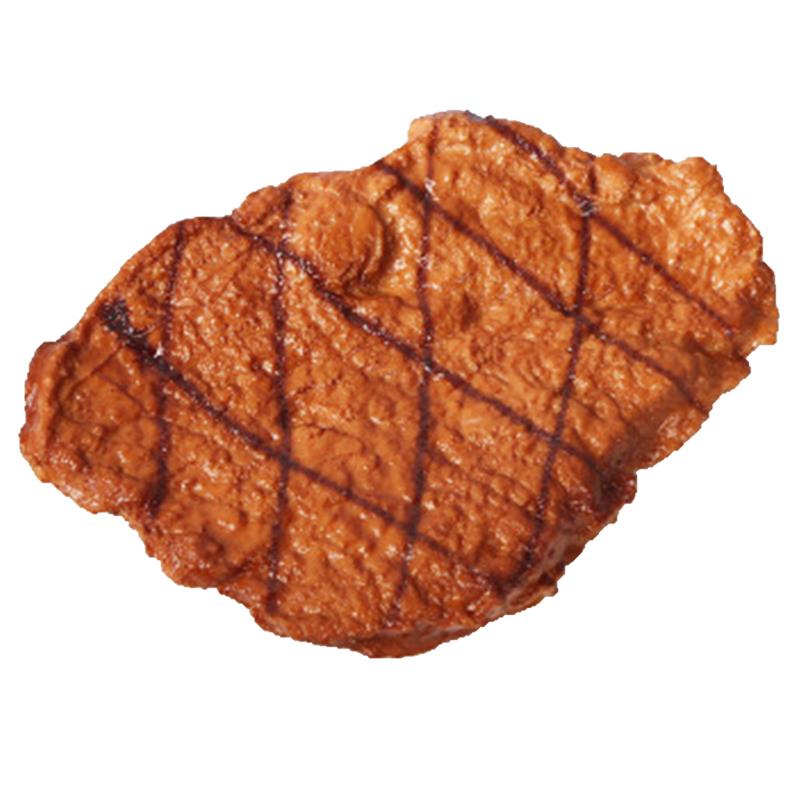 Comida Artificial realista crudo y asado carne Artificial exhibición de alimentos Prop: C