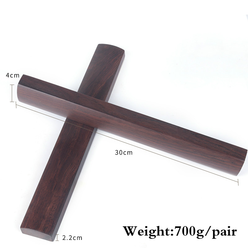 Klassieke Carving Ambachten Paperweights Effen Houten Paperweights Chinese Calligraphie Schilderen Speciale Paperweights Peso De Papel: D