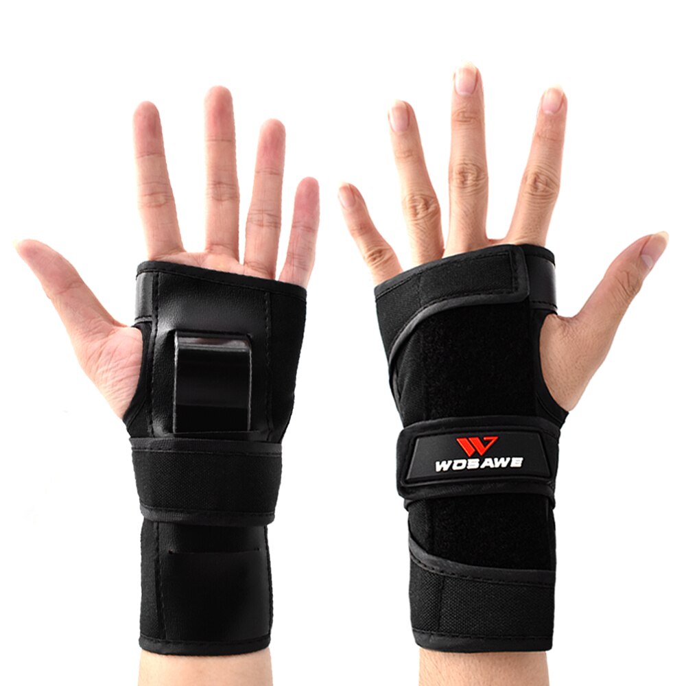 WOSAWE Youth Skateboard rodilleras, protectores de codo para muñeca, Protector de muñeca para bicicleta de Cross 3 en 1, conjunto de equipo de protección para patinaje sobre ruedas