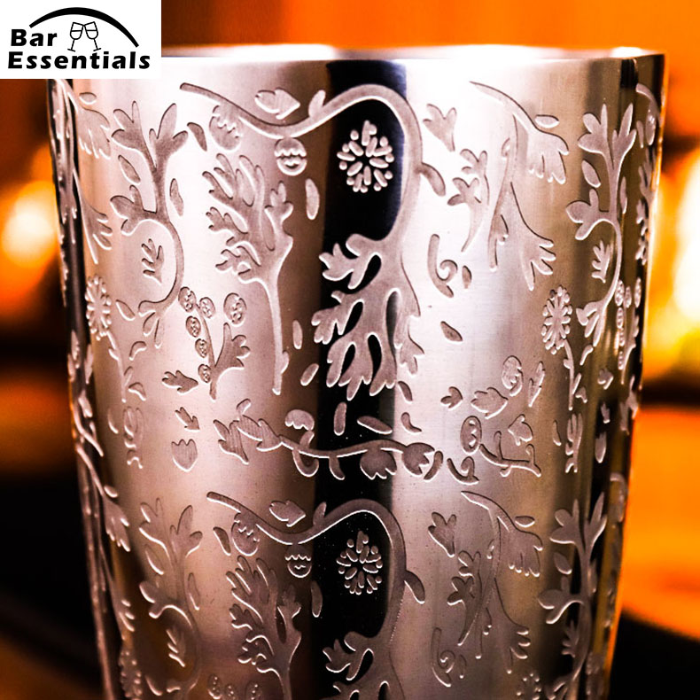 500ml/800ml gravyr shaker 304 rostfritt stål cocktail shaker bar shaker boston shaker bar verktyg