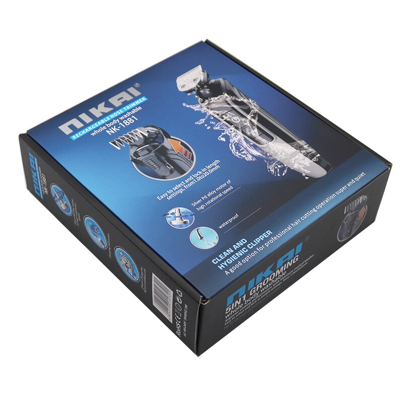 All-in-one Grooming Kit Beard & Hair Trimmer For Men Electric Hair Clipper Washable Face Head Body Shaver 18 Length Settings