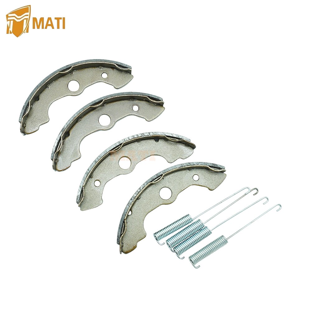 Front Brake Shoes Left Right for Honda ATV TRX300FW TRX350 TRX400 TRX450 TRX500 TRX650 Fourtrax Rancher Forman 06450-HN5-671