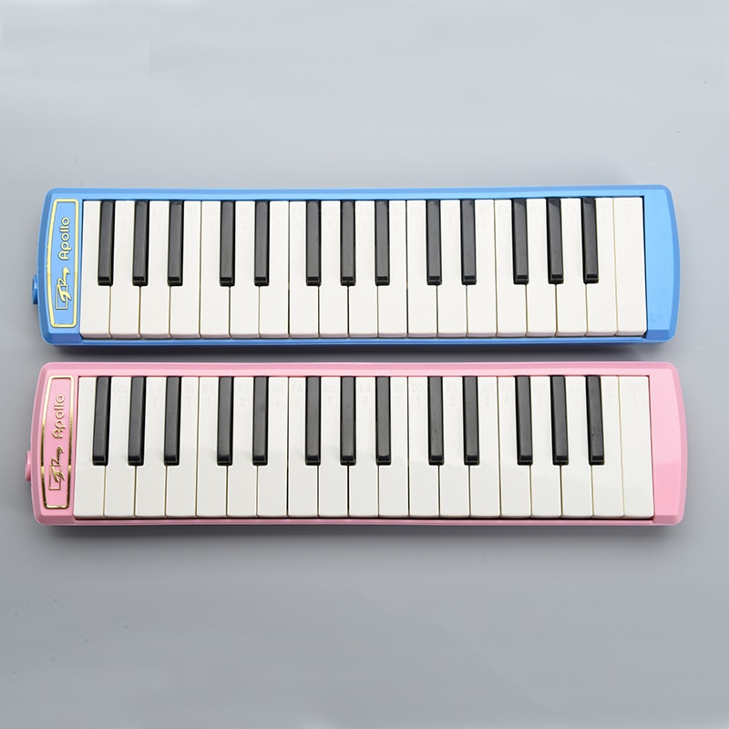 Apollo m -37k keyboard harmonika 37 taster melodica til undervisning (med bærepose)