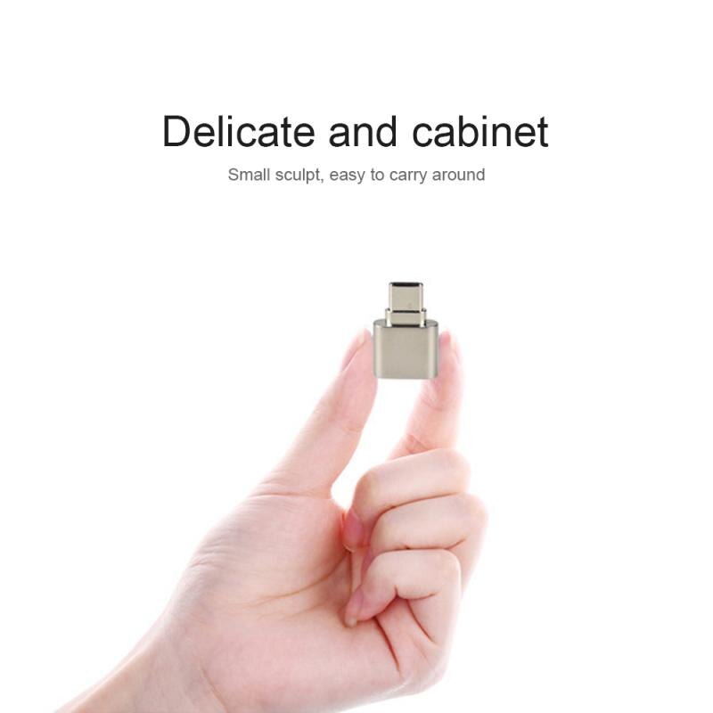 OTG Portable Adapter Type C Micro SD TF Memory Card Reader Metal Case Expand Phone Memory Card reader Sim Card Accessories