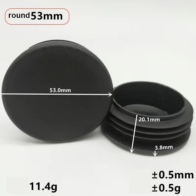 PE round tube stopper tube leveler pipe leveler: 13