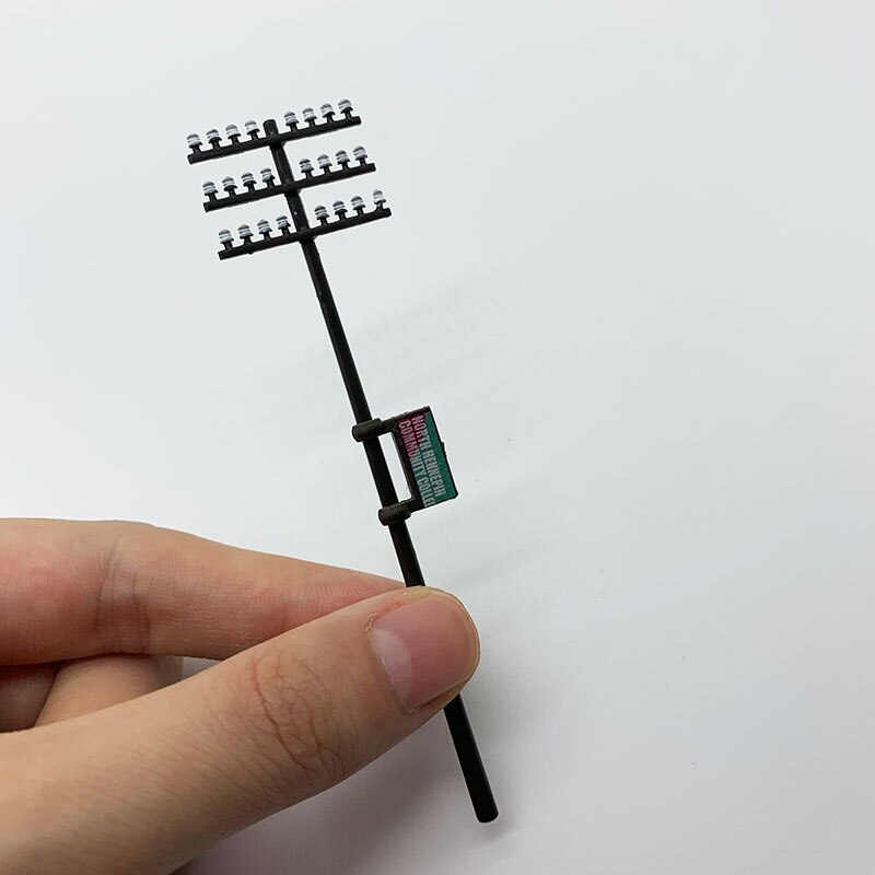 1:87 power line pole,OO/HO scale utility pole,model railroad layout, model trains, model rail ways