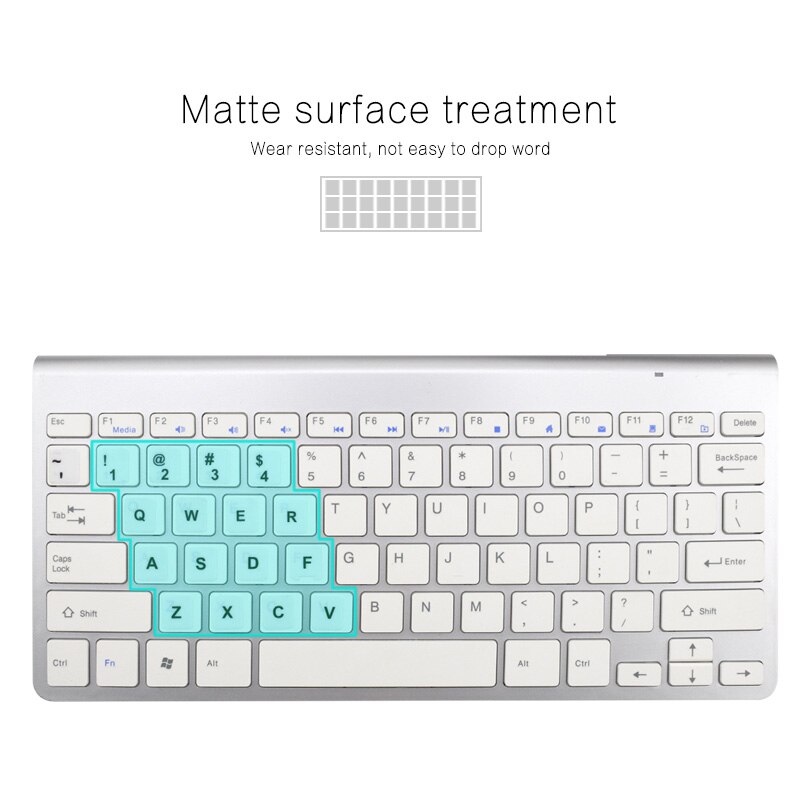 Autocollants clavier d'ordinateur portable étanche espagnol/anglais/russe/français Deutsch/arabe/coréen/japonais/hébreu/thaï disposition du clavier