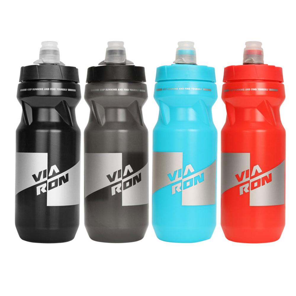 Venta de botella de agua deportiva para apretar de 610ML, 21oz, gorra libre de BPA para empuje/tirar para deportes al aire libre, Deportes, Fitness, senderismo, ciclismo, deporte