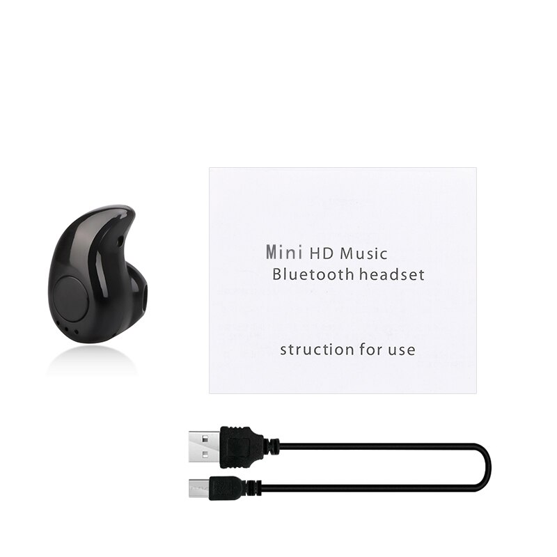 Mini Draadloze Oortelefoon In Ear Sport Met Microfoon Handsfree Headset Oordopjes Voor Alle Telefoon Voor Samsung Huawei Xiaomi Android: 01