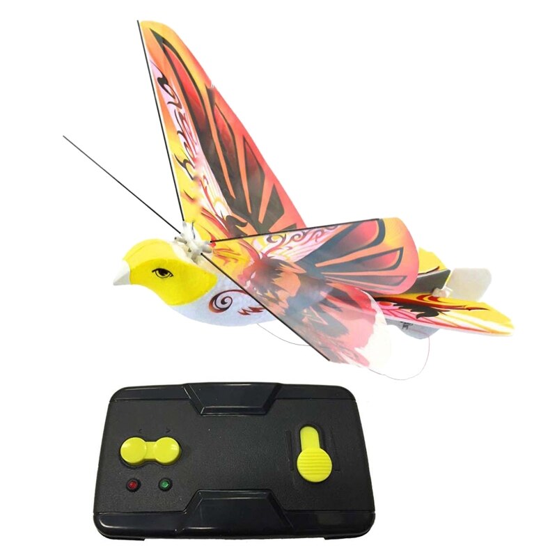 1 Juego de alas biónicas de pájaros volando con Control remoto, de 2,4G, aves de imitación, juguete para para niños: Y