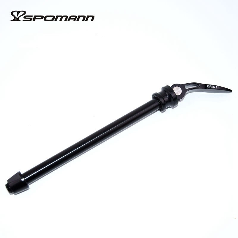 SPOMANN 12*142mm vtt roues avant arrière à travers l'essieu en alliage d'aluminium VTT brochettes accessoires de vélo à dégagement rapide