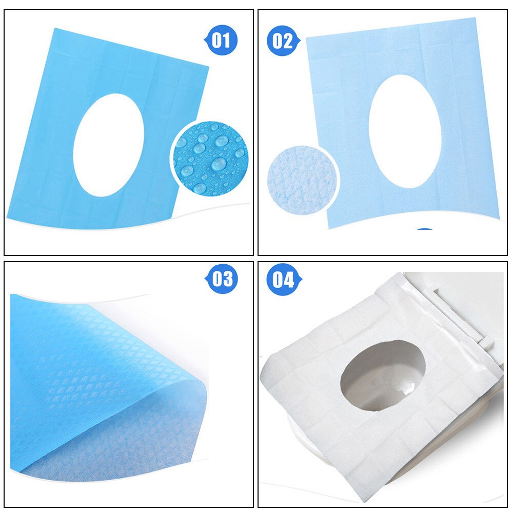 FytStycale Toilettensitzauflagen – 250 Blatt Tragbare WC-Papierabdeckungen, Hygienisch, Praktisch Für Unterwegs, Camping & öffentliche Toiletten