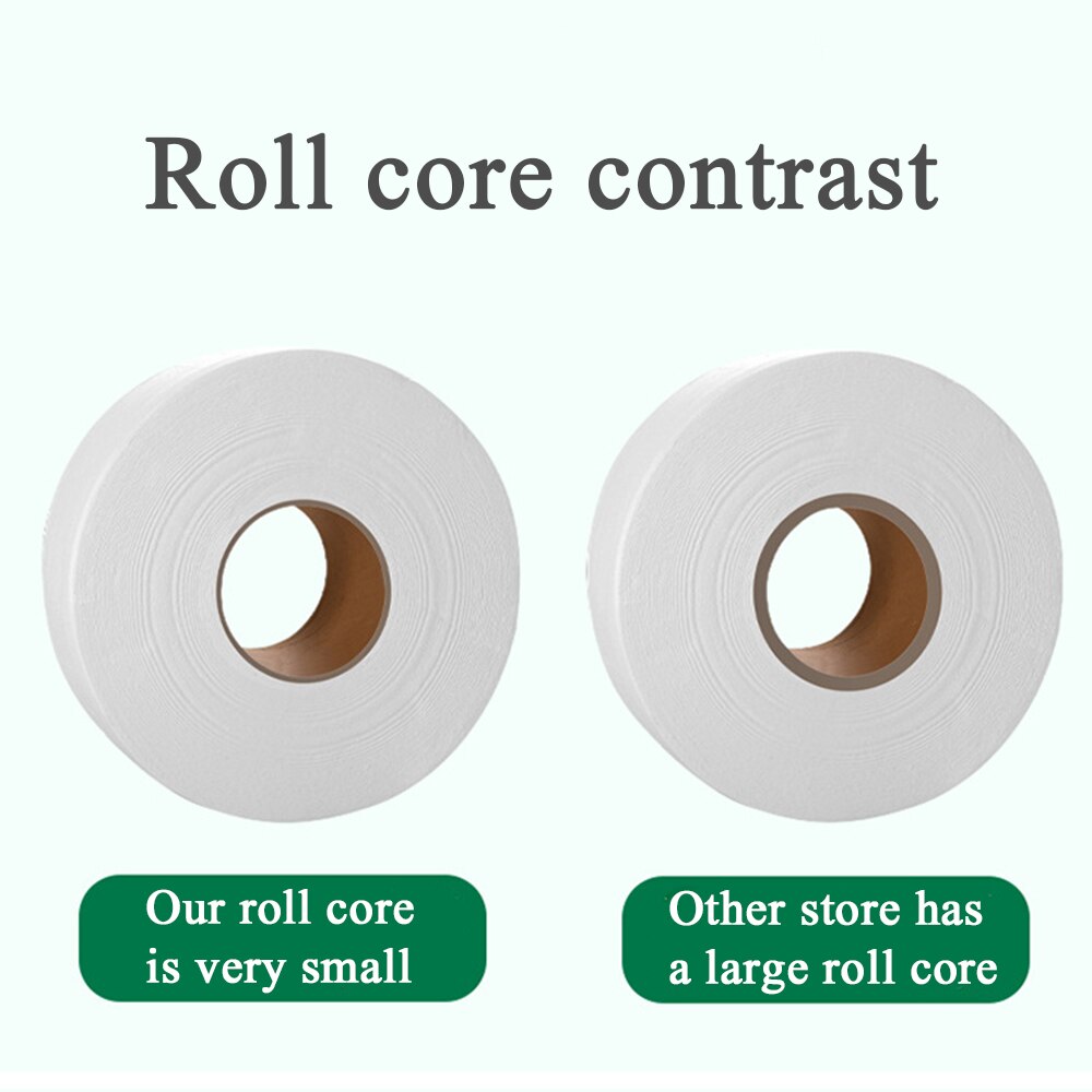 Roll Toilet Paper Native Wood Pulp 4 Layers Strong Water Absorption Jumbo Comfortable Soft Toilet Paper Home Rolling Paper