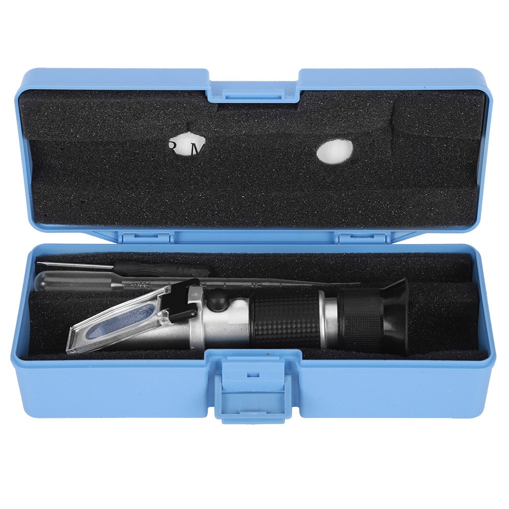Refractometer Handheld Hand-Held 0-80% Brix Liquid Measuring Equipment RHB-80ATC: Default Title