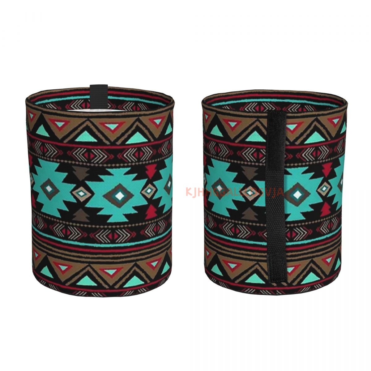 Bote de basura de coche étnico azteca, cubo de basura, cubo de basura para cocina, Camping, accesorios interiores de coche para mujeres, basura de coche
