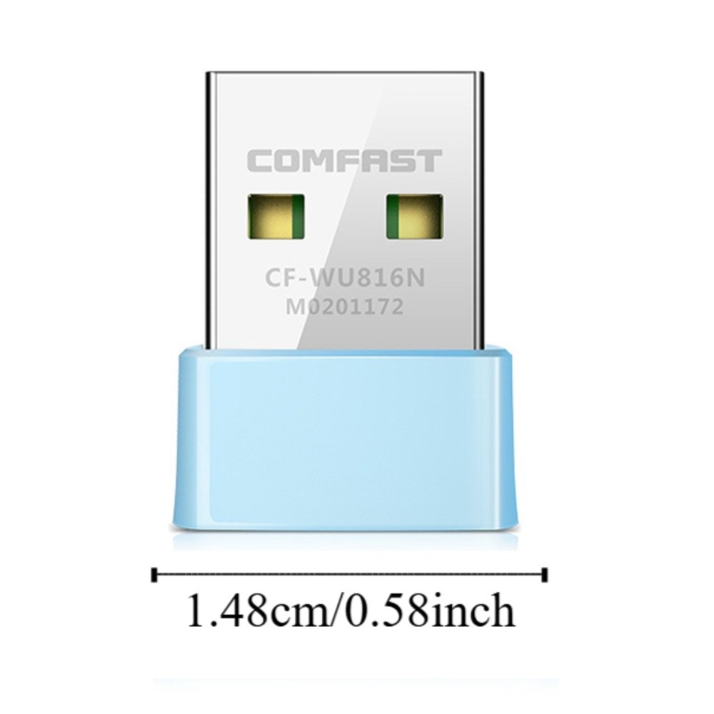 CF-WU816N Mini-USB-WLAN-Adapter, 150 Mbit/s Übertragung, USB-Netzwerkkarte, Mini 2,4 G Wireless WiFi-Empfänger, LAN-Verbindung
