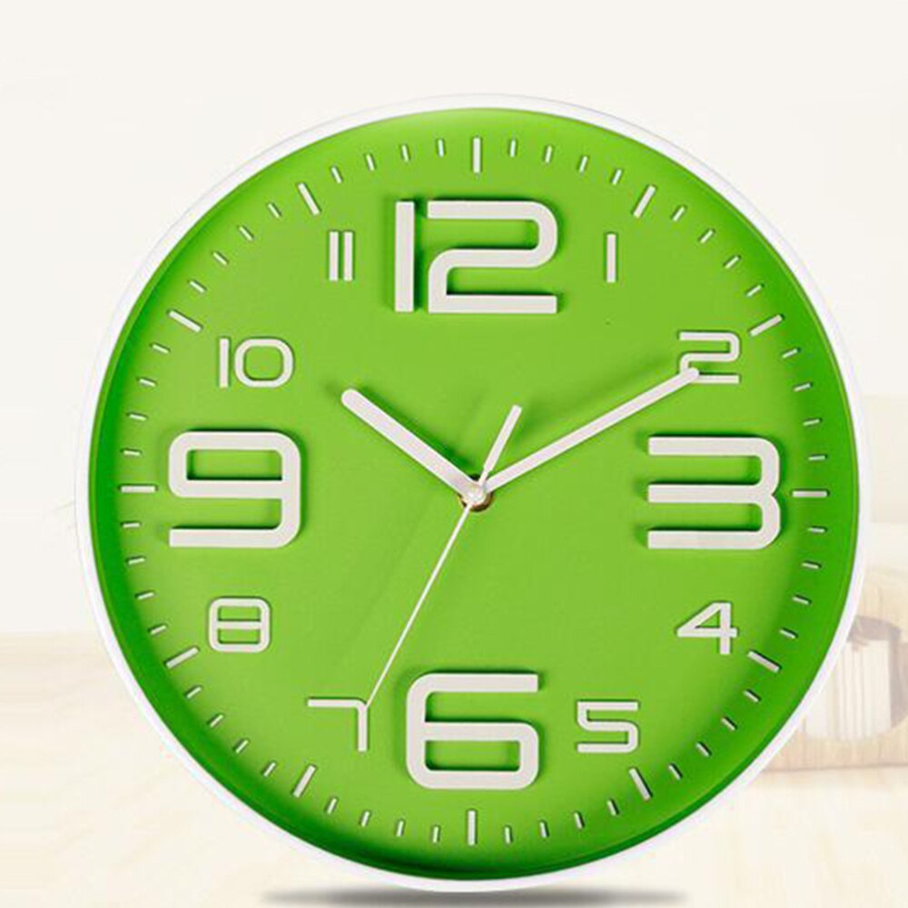 1Pc DIY Wall Clock Digital Acrylic Hanging DIY Clock for Living Room Office Without Battery (Black)