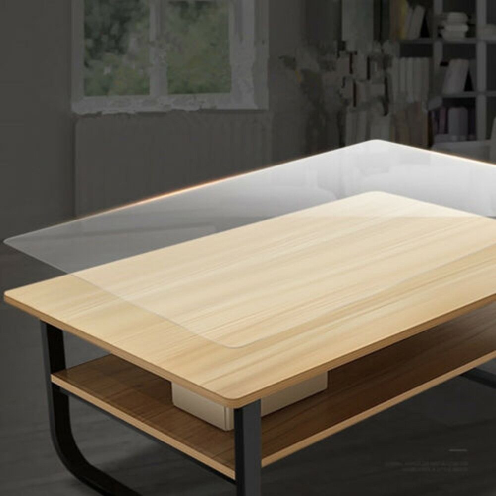 Película protectora transparente para muebles, Protector de superficie para mesa de escritorio, antiarañazos, vj